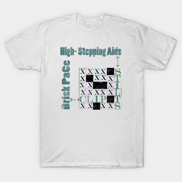 Brisk Pace Crossword Clue Brisk Pace Crossword Clue TShirt TeePublic